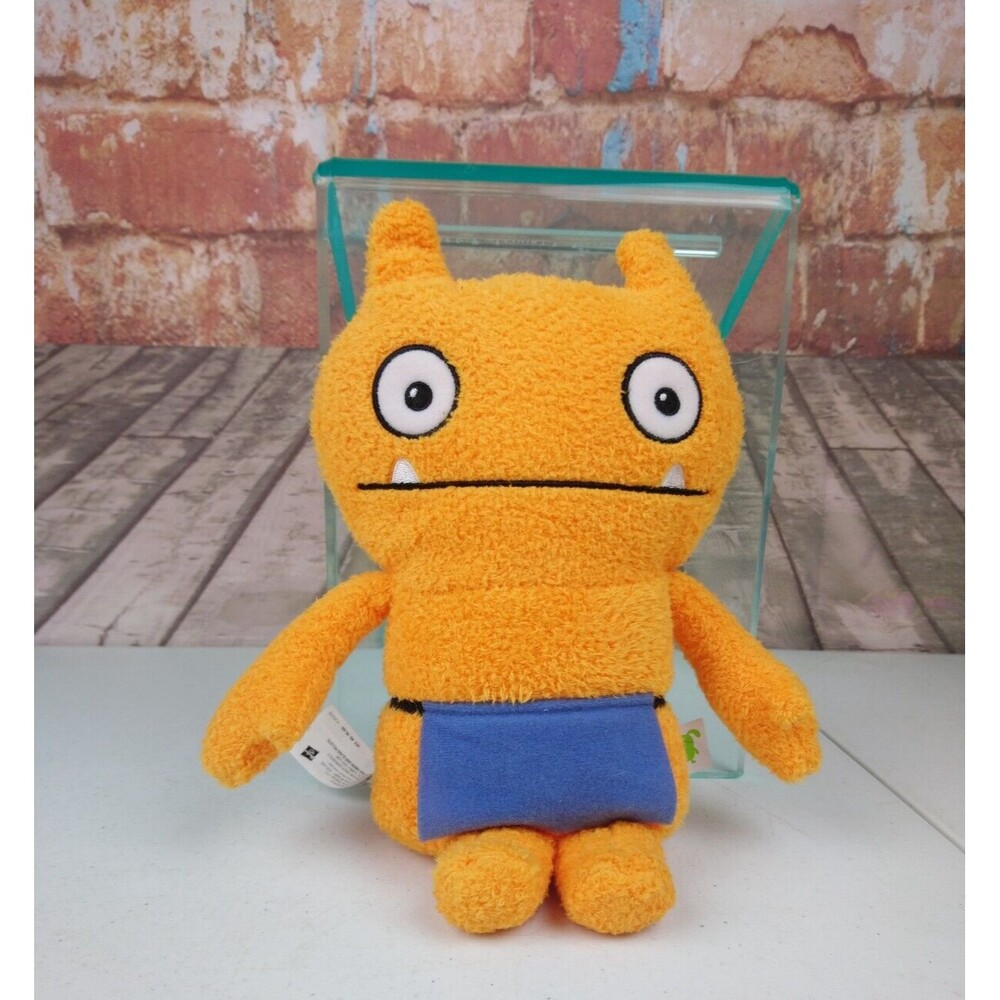 Hasbro Ugly Doll Plush Wage Helper 9.5" Orange 2019 Stuffed Animal Toy Hasbro